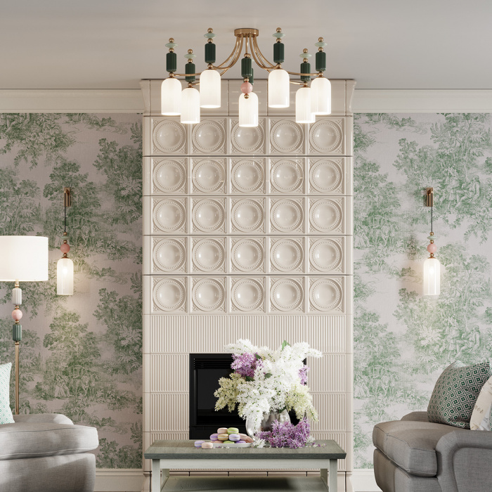 Бра Odeon Light Exclusive Candy Classic 4861/1WA фото в интерьере